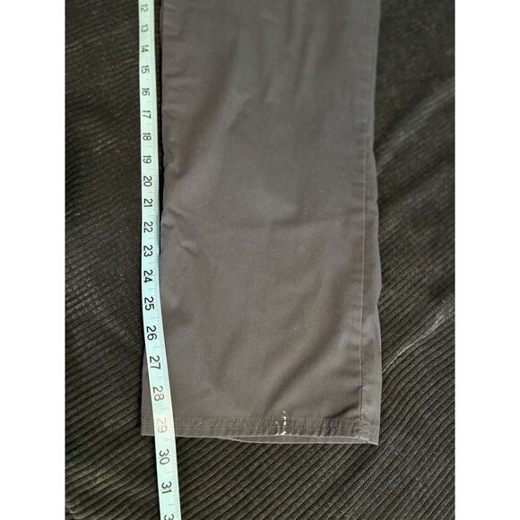 Scrubstar Gray Tie Waist‎ Scrub Pants Size M Pockets Straight Leg Medical - Picture 6 of 7